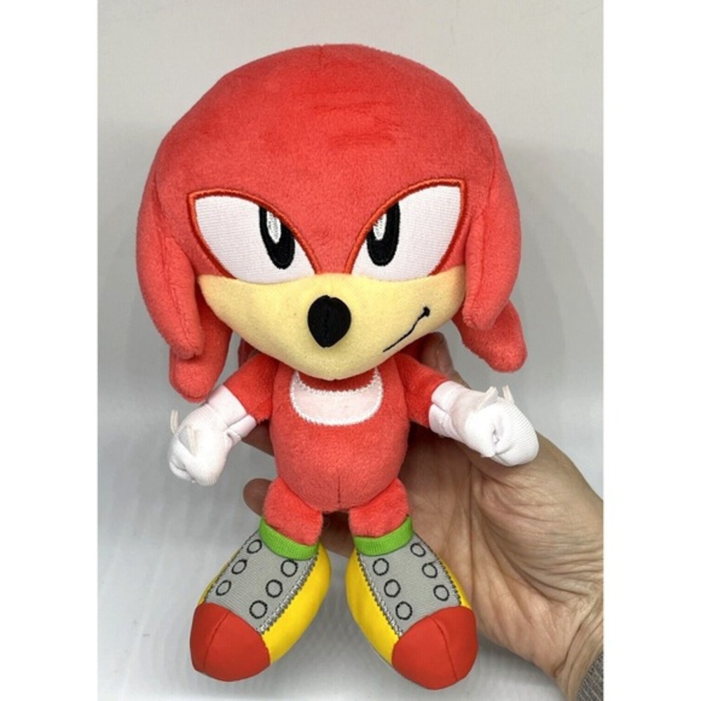 Knuckles‎ Sonic the Hedgehog 8" Plush 30th Anniversary RARE OOP SEGA